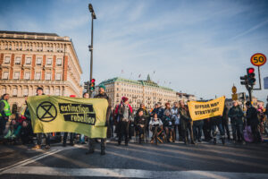 Blokade i Sverige af Extinction Rebellion